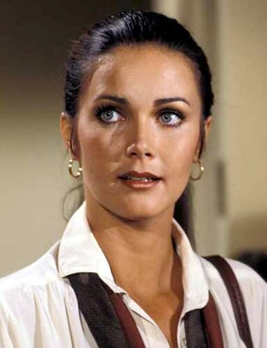 Lynda Carter as Wonder Woman in "Wonder Woman"