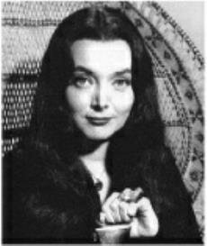 Carolyn Jones Morticia Addams "The Addams Family"